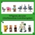 LEGO Minecraft Angriff des Magiers auf das Dorf - Modell mit Garten - 11 Figuren inkl. Maurer & Eisengolem - Zimmerdeko für Kinder - Gaming Geschenk für Jungen, Mädchen und Fans ab 9 Jahren - 21596 - 6