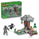 LEGO Minecraft Blasser Garten - Kreatives Spielzeug für Kinder - Spielzeugbiom für Jungen und Mädchen ab 7 Jahren - mit Minecraft Figuren - Mottenmann, Creeper, Skelett und Knarz - Geschenk - 21586 - 1