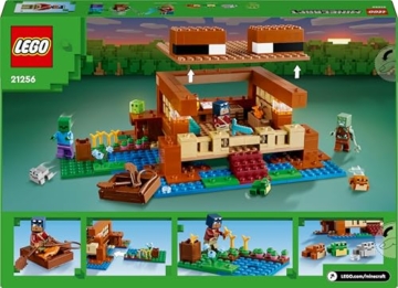 LEGO Minecraft Das Froschhaus - Spielzeug mit Boot, Tierfiguren & Zubehör - Gaming Spielset mit Ruderboot, Ofen, Kuchen und Honig - Gamer Geschenk für Jungen & Mädchen ab 8 Jahren - 21256 - 11