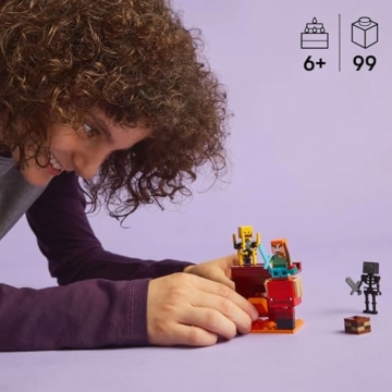 LEGO 21266 Minecraft Das Lava-Duell im Nether