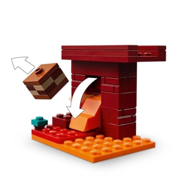 LEGO 21266 Minecraft Das Lava-Duell im Nether
