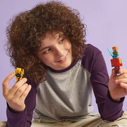 LEGO 21266 Minecraft Das Lava-Duell im Nether