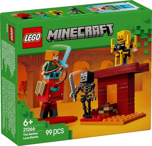 LEGO 21266 Minecraft Das Lava-Duell im Nether