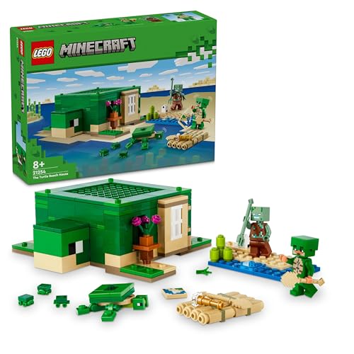 LEGO 21254 Minecraft Das Schildkrötenstrandhaus