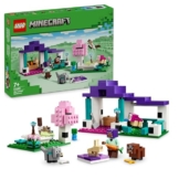 LEGO Minecraft Das Tierheim, Spielzeug mit vielen Tier-Figuren für Mädchen und Jungen ab 7 Jahren, Geschenk für Gamer und Kinder, Modell-Set des Ebene-Bioms aus Steinen 21253 - 1