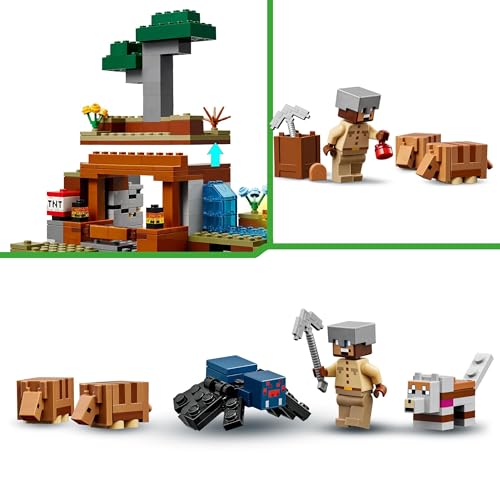 LEGO 21269 Minecraft Die Expedition zur Gürteltiermine