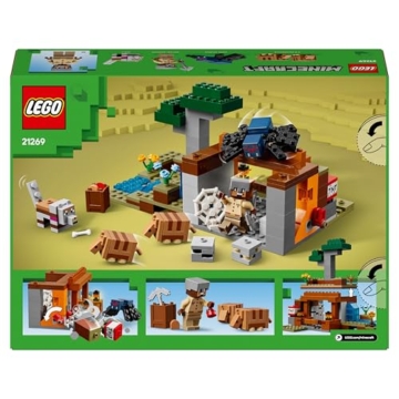 LEGO 21269 Minecraft Die Expedition zur Gürteltiermine