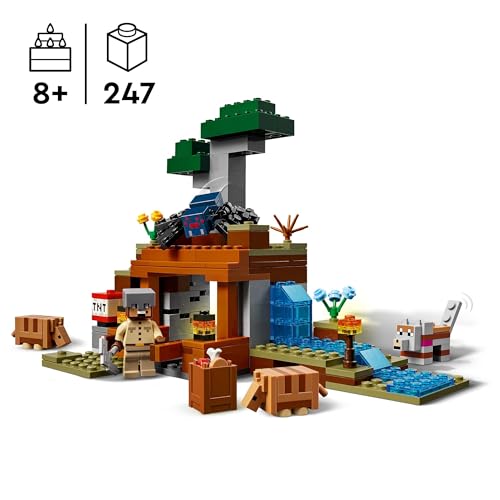 LEGO 21269 Minecraft Die Expedition zur Gürteltiermine