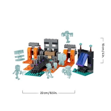 LEGO Minecraft Duell mit dem Wither - Geschenk für Junge Gamer - Merchandising für Fans - Minecraft - Bauset mit vielen Kreaturen und Werkbank für Jungen und Mädchen ab 8 Jahren - 21590 - 8