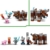 LEGO Minecraft EIN Verwüster am Plünderer-Außenposten - Gaming Spielzeug für Kinder - Minifigur mit Schnappkiefer Funktion und Dorf Festung - Gaming Geschenk für Jungen & Mädchen ab 8 Jahren - 21278 - 5
