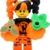 LEGO Minifigur Mädchen im Halloween Kostüm (Katzenmotiv) mit Kürbissen - 3