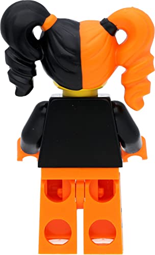 LEGO Minifigur Mädchen im Halloween Kostüm (Katzenmotiv) mit Kürbissen - 7