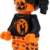 LEGO Minifigur Mädchen im Halloween Kostüm (Katzenmotiv) mit Kürbissen - 8