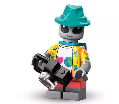 Lego Minifiguren Serie 26 Alien Tourist 71046 (Beutel) - 1