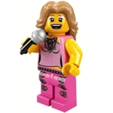LEGO - Minifigures Series 2 - POP STAR - 1