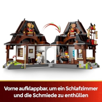 LEGO NINJAGO 71858 – 15-jähriges Jubiläum der Vier-Waffen-Schmiede modular