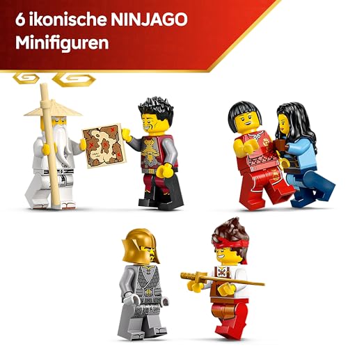 LEGO NINJAGO 71858 – 15-jähriges Jubiläum der Vier-Waffen-Schmiede Minifiguren