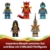 LEGO NINJAGO 2in1 Jays Transformationsflitzer - Ninja Truck mit 5 Minifiguren, inkl. Kai und NYA, sowie Shuriken und Schwertern - Kreatives Geschenk für Jungen ab 8 Jahren und Fans - 71856 - 5