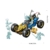 LEGO NINJAGO 2in1 Jays Transformationsflitzer - Ninja Truck mit 5 Minifiguren, inkl. Kai und NYA, sowie Shuriken und Schwertern - Kreatives Geschenk für Jungen ab 8 Jahren und Fans - 71856 - 7
