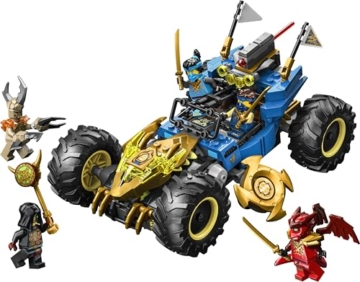 LEGO NINJAGO 2in1 Jays Transformationsflitzer - Ninja Truck mit 5 Minifiguren, inkl. Kai und NYA, sowie Shuriken und Schwertern - Kreatives Geschenk für Jungen ab 8 Jahren und Fans - 71856 - 9