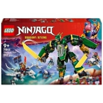 LEGO NINJAGO 2in1 Lloyds Jet-Mech - Spielzeug mit 5 Minifiguren, Drachen, Ausrüstung und fliegendem Motorrad - Geschenk für Jungen und Fans von Aufstieg der Drachen ab 9 Jahren 71845 - 4