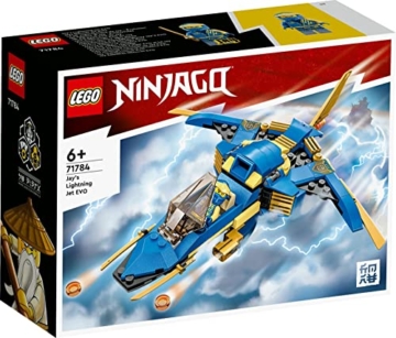 LEGO Ninjago 3er Set: 71780 Kais Ninja-Rennwagen EVO, 71784 Jays Donner-Jet EVO & 30593 Lloyd Suit Mech Polybag - 4