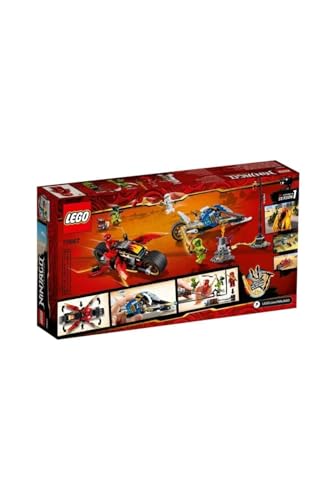 LEGO NINJAGO 70667 Kais Motorrad und Zanes Schneescooter - 2