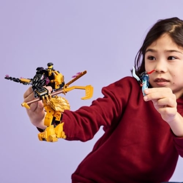 LEGO NINJAGO Arins Spinjitzumech - Ninja-Spielset mit beweglicher Mech Figur, 2 Minifiguren und Baby Ryu Drachenmodell - Geschenkidee für Jungen und Mädchen ab 7 Jahren - 71839 - 8