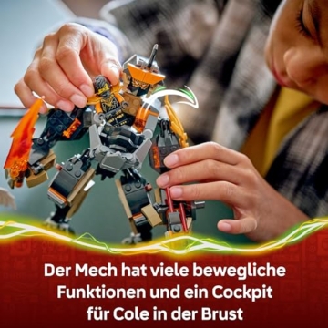LEGO NINJAGO Coles Action-Mech und Drachen-Zane (Set 71854)