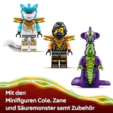 LEGO NINJAGO Coles Action-Mech und Drachen-Zane (Set 71854) Minifiguren