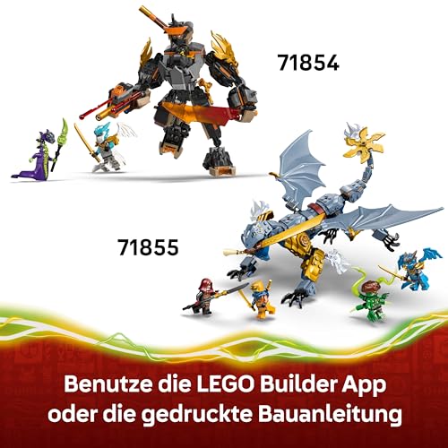 LEGO NINJAGO Coles Action-Mech und Drachen-Zane (Set 71854)