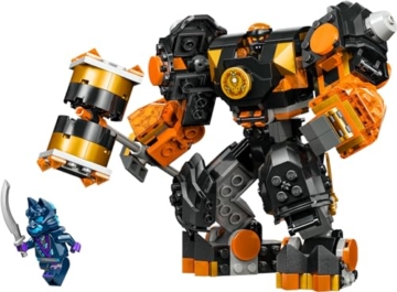 LEGO NINJAGO Coles Erdmech, Actionfiguren-Spielzeug mit veränderbarem Mech, Ninja-Set mit 2 Figuren inklusive Cole, Geschenk für 7-jährige Jungs und Mädchen 71806 - 11