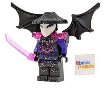 LEGO Ninjago Crystalized: General Vangelis Minifigur mit Kristallkatana - 1