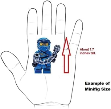 LEGO Ninjago Crystalized: Jay Golden Dragon Minifig with Nunchucks of Lightning - 6