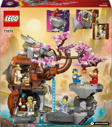 LEGO NINJAGO Drachenstein-Tempel Drachen-Spielzeug mit 6 Ninja-Figuren, großes Set zum Bauen, Spielen und Ausstellen, Geschenk zum Geburtstag für Jungs und Mädchen ab 13 Jahren 71819 - 12
