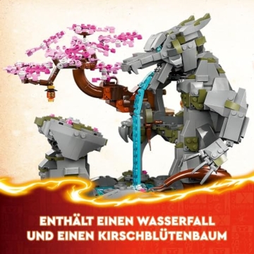 LEGO NINJAGO Drachenstein-Tempel Drachen-Spielzeug mit 6 Ninja-Figuren, großes Set zum Bauen, Spielen und Ausstellen, Geschenk zum Geburtstag für Jungs und Mädchen ab 13 Jahren 71819 - 3