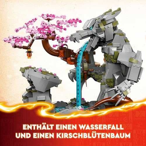 LEGO NINJAGO Drachenstein-Tempel Drachen-Spielzeug mit 6 Ninja-Figuren, großes Set zum Bauen, Spielen und Ausstellen, Geschenk zum Geburtstag für Jungs und Mädchen ab 13 Jahren 71819 - 3