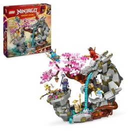 LEGO NINJAGO Drachenstein-Tempel Drachen-Spielzeug mit 6 Ninja-Figuren, großes Set zum Bauen, Spielen und Ausstellen, Geschenk zum Geburtstag für Jungs und Mädchen ab 13 Jahren 71819 - 1