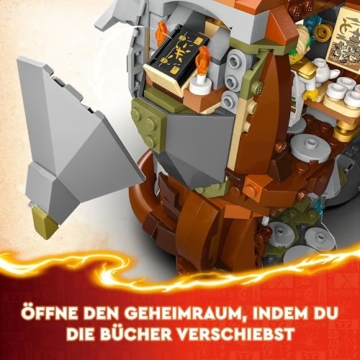 LEGO NINJAGO Drachenstein-Tempel Drachen-Spielzeug mit 6 Ninja-Figuren, großes Set zum Bauen, Spielen und Ausstellen, Geschenk zum Geburtstag für Jungs und Mädchen ab 13 Jahren 71819 - 5