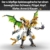 LEGO NINJAGO Duell mit dem Ultradrachen - Spielzeug mit 4-köpfiger Actionfigur, Schlange & 4 Minifiguren mit Katanas - Kinderzimmer Deko - Geschenk für Jungen ab 12 Jahren und Teenager-Fans - 71872 - 3
