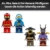 LEGO NINJAGO Duell mit dem Ultradrachen - Spielzeug mit 4-köpfiger Actionfigur, Schlange & 4 Minifiguren mit Katanas - Kinderzimmer Deko - Geschenk für Jungen ab 12 Jahren und Teenager-Fans - 71872 - 6