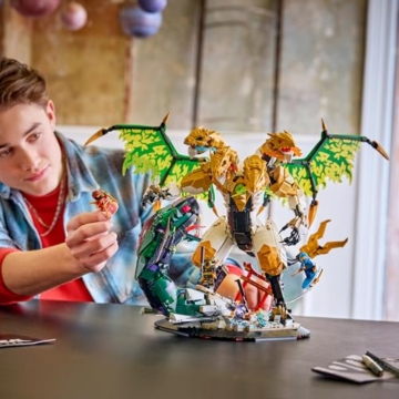 LEGO NINJAGO Duell mit dem Ultradrachen - Spielzeug mit 4-köpfiger Actionfigur, Schlange & 4 Minifiguren mit Katanas - Kinderzimmer Deko - Geschenk für Jungen ab 12 Jahren und Teenager-Fans - 71872 - 8
