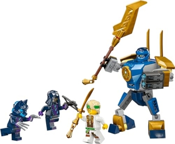 LEGO NINJAGO Jay Battle Mech, Ninja-Spielzeug für Kinder mit Figuren inkl. Jay-Minifigur mit Mini-Katana, Actionfiguren & Mechs, kleines Geschenk für kreative Jungs und Mädchen ab 6 Jahren 71805 - 9