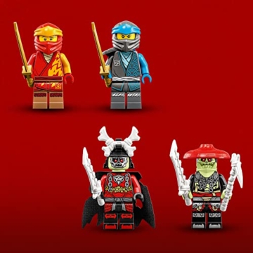 LEGO NINJAGO Kais Mech Rider EVO 71783, aufrüstbares Ninja-Motorrad-Spielzeug, Mech Actionfigur und 2 Knochen-Krieger-Minifiguren, Sammelspielzeug für Kinder ab 7 Jahren - 4