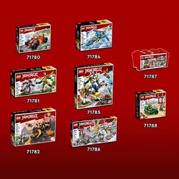 LEGO NINJAGO Kais Mech Rider EVO 71783, aufrüstbares Ninja-Motorrad-Spielzeug, Mech Actionfigur und 2 Knochen-Krieger-Minifiguren, Sammelspielzeug für Kinder ab 7 Jahren - 6