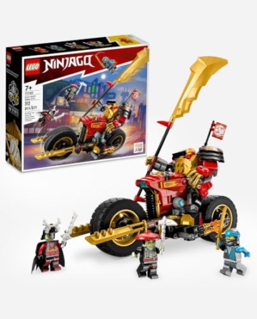 LEGO NINJAGO Kais Mech Rider EVO 71783, aufrüstbares Ninja-Motorrad-Spielzeug, Mech Actionfigur und 2 Knochen-Krieger-Minifiguren, Sammelspielzeug für Kinder ab 7 Jahren - 7