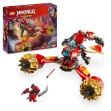 LEGO NINJAGO Kais Sturmreiter-Mech - Fliegendes Motorrad Spielzeug mit 3 Minifiguren - Mech mit beweglichem Kopf, Armen und Beinen - Bauspielzeug - Geschenk für Jungen & Mädchen ab 7 Jahren 71830 - 1