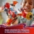 LEGO NINJAGO Kais Sturmreiter-Mech - Fliegendes Motorrad Spielzeug mit 3 Minifiguren - Mech mit beweglichem Kopf, Armen und Beinen - Bauspielzeug - Geschenk für Jungen & Mädchen ab 7 Jahren 71830 - 6