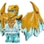 LEGO Ninjago Kristallisierter Goldener Drache Combo-Set: Cole Jay Zane und Kai Minifiguren mit Waffen - 6