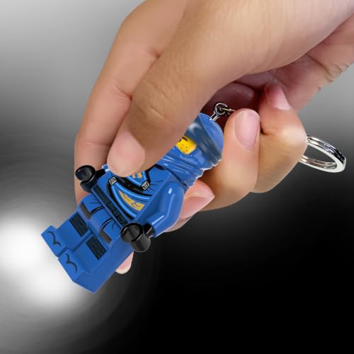 LEGO Ninjago Legacy Schlüsselanhänger Licht - Jay - 76 mm große Figur - 2